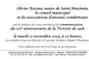 Cérémonie du 11 novembre 2025  - rendez-vous à 9 h 45 sur la place Roger Durieux