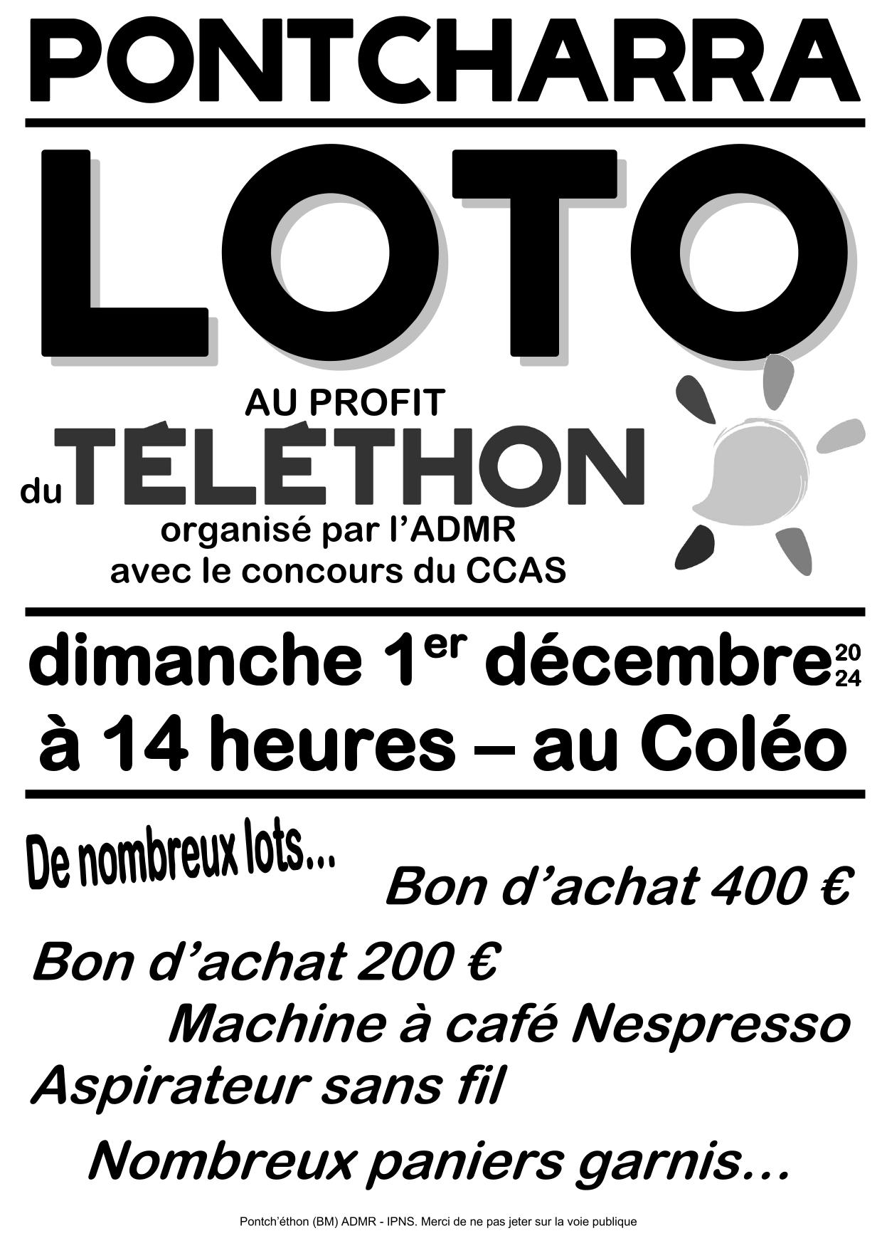 Affiche loto 2024