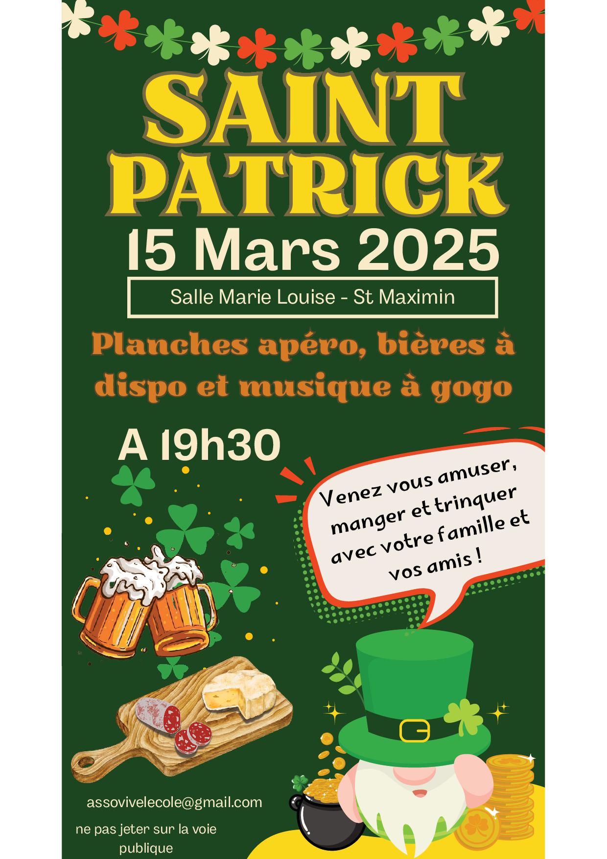 Saint Patrick 2025